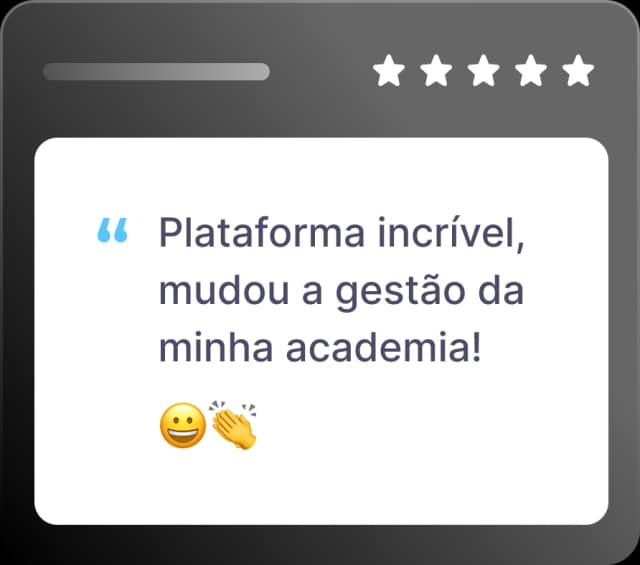 Mockup de review do SCA